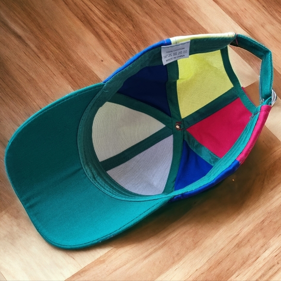 Multi-Colored Adult Baseball Hat - Picture 5 of 6